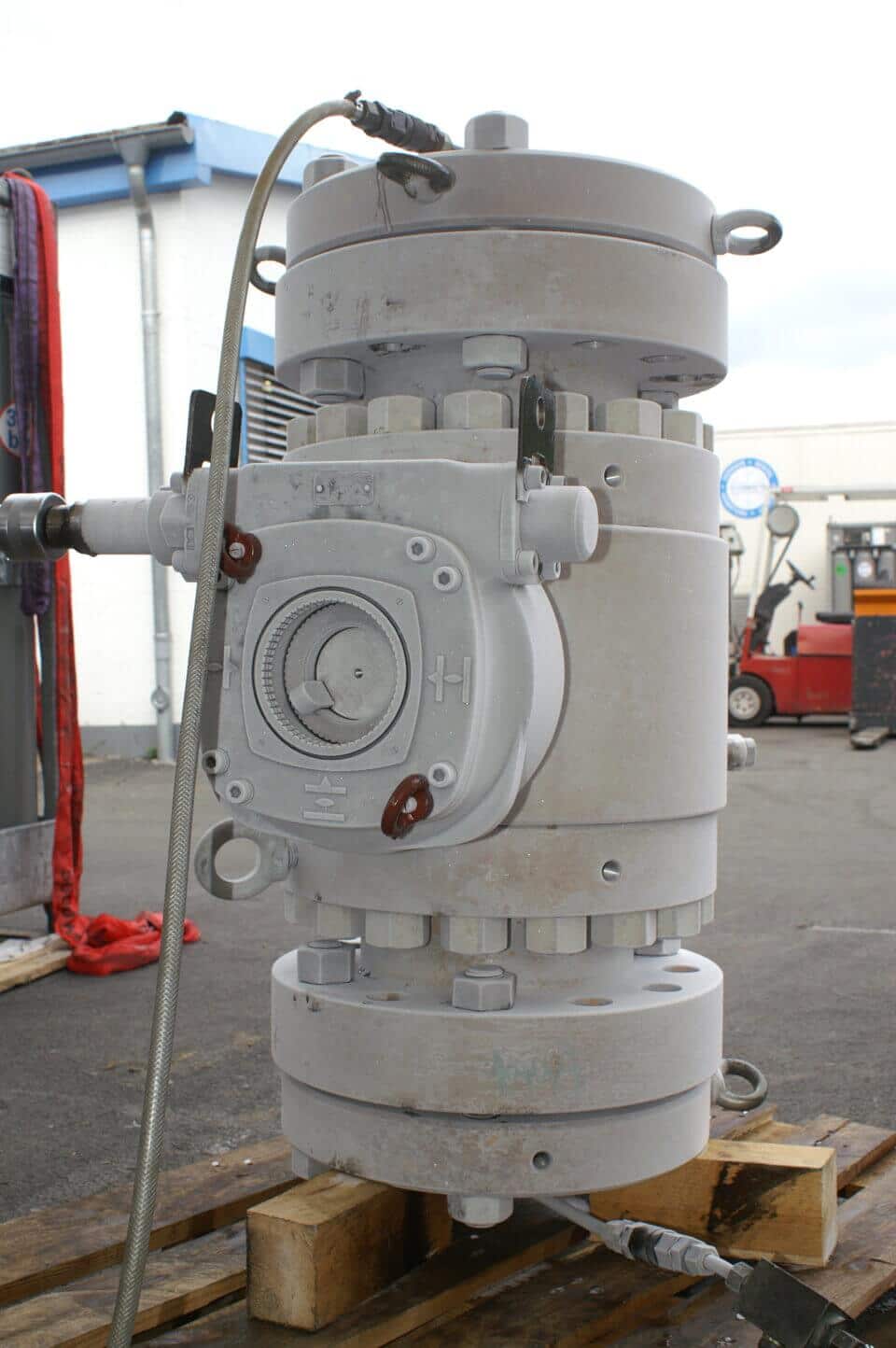 Hartmann Ball valve Low temperature cryogenic testing