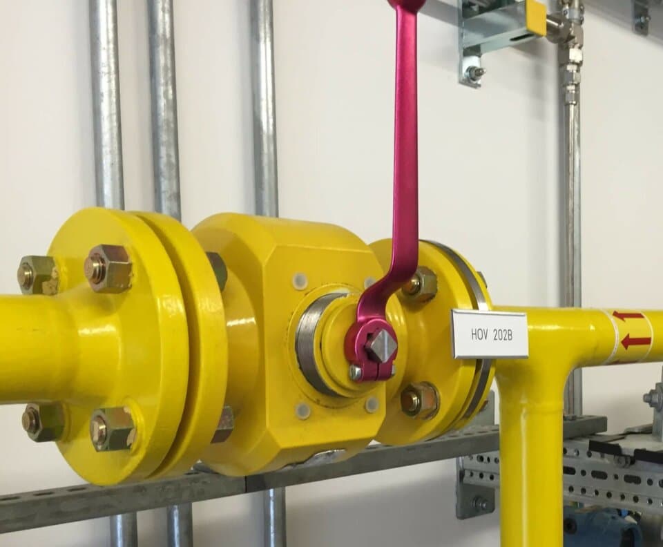 Hartmann Kugelhahn Wasserstoff H2 DGRL gasdicht rein metallisch dichtend Power to Gas Falkenhagen