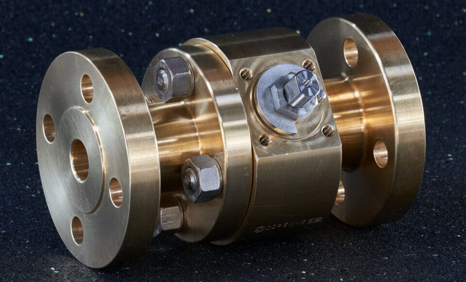 Hartmann Oxygen O2 Ball Valve PED Brass gastight metal-to-metal-sealing chemical industry