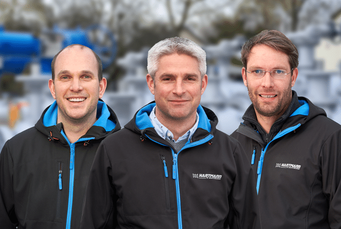 Christian, Werner und Martin Hartmann