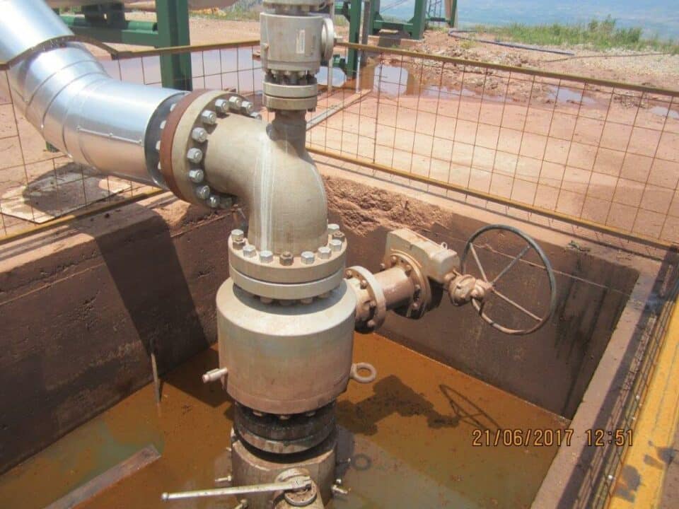 Geothermal Wellhead Turkey Hartmann Valves