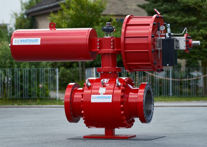 Hartmann Ball Valve Gas Storage