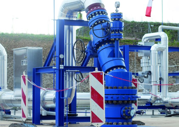 Hartmann Bohrlochkopf für Geothermie Injektionsbohrung GKT Projekt Traunreut