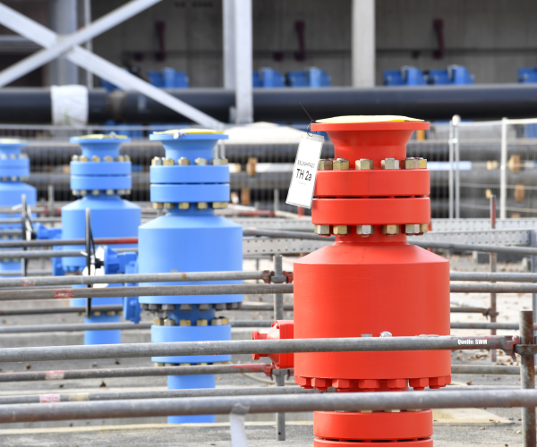 Hartmann Bohrlochkopf für Geothermie SWM Projekt Schäftlarnstraße